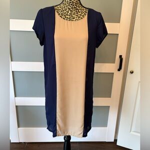 Charming Charlie Navy and Cream Dress NWT!!